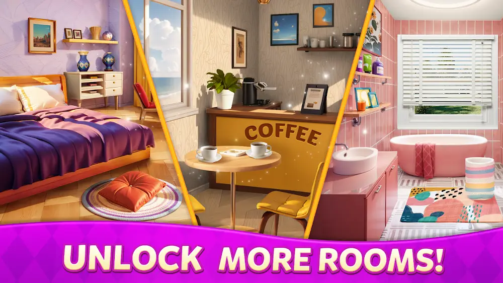 Dream Decor：Makeover Match — skończona aranżacja pokoju