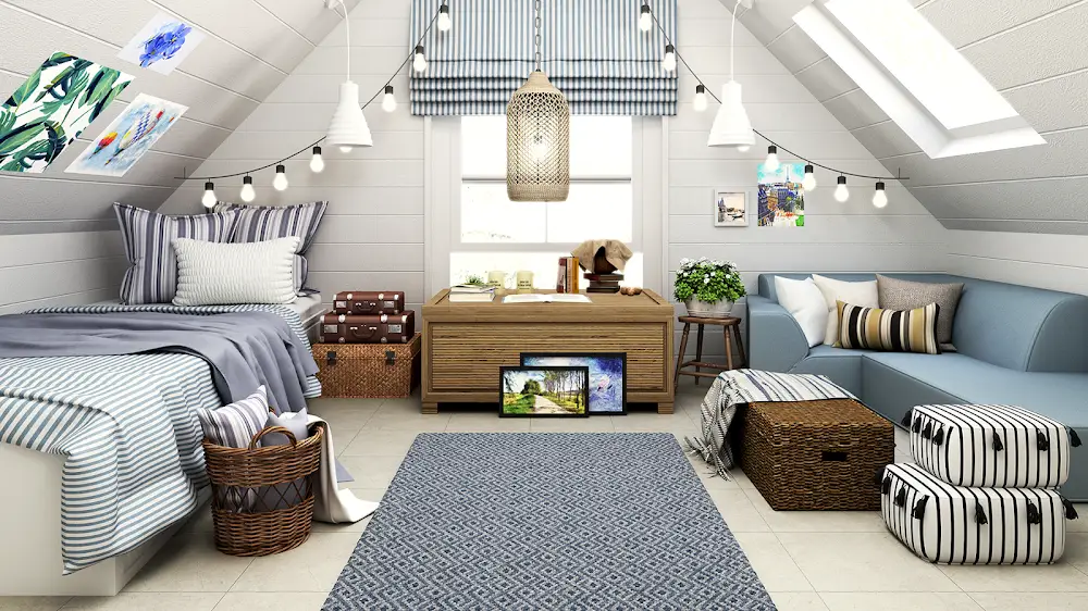 Home Design: Stay Here — rozmowa mieszkańców między etapami